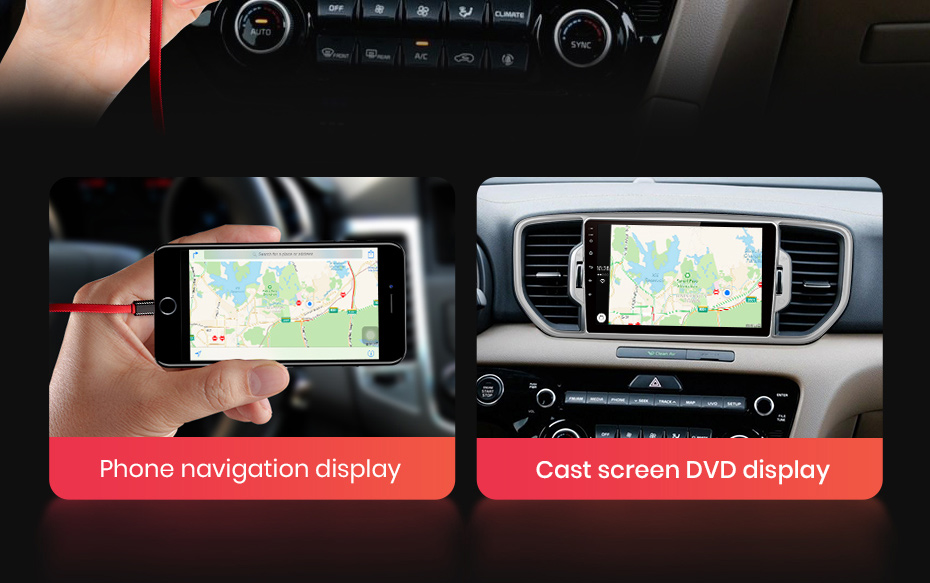 android 8.1 8 core full touch HD auoto radio navigation auto radio for Kia Sportage 2016